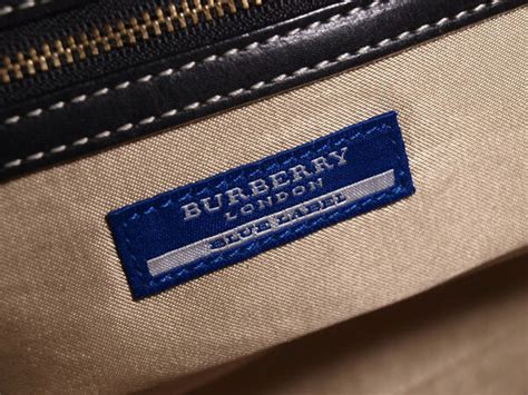 burberry of london blue label bag|handbag original burberry bag.